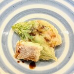 鎌倉 北じま - 2025.4.  えいひれ 鮟鱇 あしたば