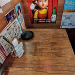 韓国料理居酒屋 韓兵衛 武蔵小杉一番街店 - だるまさんがころんだ。実物はもっと笑顔だが。