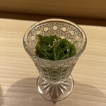 鮨おこめ - めかぶ。