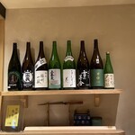 鮨おこめ - 飲み放題の日本酒。