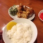 天下一品 - からあげ定食