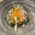 赤羽金太郎 - 大山鶏の塩ユッケ