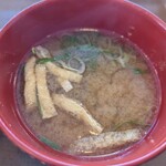 すき家 - みそ汁、うまいです