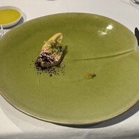 モトイ - フォアグラナチュールと八朔、野蕨
