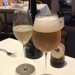Convivio - スパークリンワインとイタリアビール
