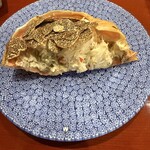 かわさき - 茹で黄金ガニをトリュフとオリーブオイルで