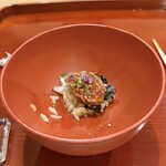 かわさき - 本鮪の脳天肉の漬け寿司仕立て