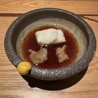 RIVA - あらかね餅の揚げ出しホルモンおでん