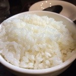 麺屋彩々 - 白ご飯100円