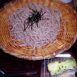 Sojibo 廣島ＮＴＴPASSELA 8F店 - ざるに乗せて、いっしょに撮ればよかったなあ