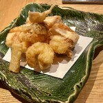 和食 日なた - 海老と新筍のかき揚げ