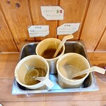 こぶたの家 - ドレッシングは自家製で、普通に美味しい味わいだった