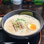 さかい - 料理写真:【限定】濃厚まぐろ白湯　焼おにぎり
