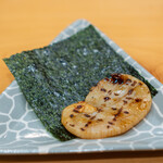 鮨 いとう - 平貝の磯辺焼き