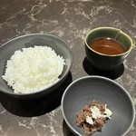 鉄板焼 雅 - 牛のしぐれ煮丼