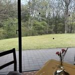 콘치넨타루 룸 - 레스토랑에서 보이는 정원