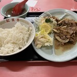 紅葉亭 - ランチ600円　スタミナ焼
