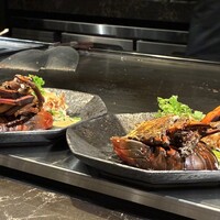 鉄板焼 雅 銀座 - 伊勢海老