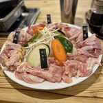 地鶏食堂 - 料理写真:地鶏特盛