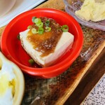 にぎ和伊カフェむろいし - 焼き豆腐の田楽