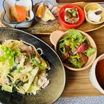 にぎ和伊カフェむろいし - パスタコース