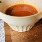 にぎ和伊カフェむろいし - 自宅では作らない様なスープ