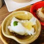 にぎ和伊カフェむろいし - ヨーグルト？ほぼクリームチーズ