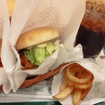 モスバーガー - イートイン。どれ一つ美味しくない