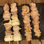 やきとり中山商店 - ねぎま、せせり