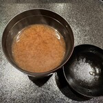 神田錦町 鮨たか晴 - 御碗（赤出汁）