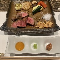 宮崎尾崎牛 鉄板焼き 吟 梅田ヒルトンプラザウエスト - 