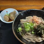 橘屋 - 釜揚げそば¥900