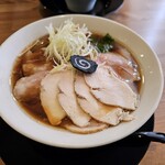 中華そば 貴の香 - 大盛、チャーシュートッピング