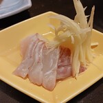 うなぎ青葉 - 鯛の昆布じめ