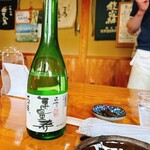 そばきり 吾妻路 - □正雪(しょうせつ) 大吟醸酒 無量寿 (静岡県)(☆☆☆☆)