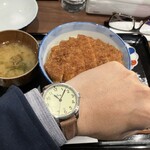 かつ丼 桜花 - 独逸的左腕のお供と