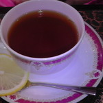 珈琲　蕃 - オープンサンド＆紅茶セット（紅茶）