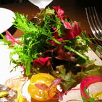 deco - サバの軽いグリエ カラフルトマトを添えて