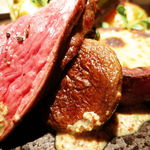 deco - 牛カイノミのロースト 夏野菜を添えて