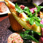 deco - 牛カイノミのロースト 夏野菜を添えて