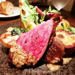 deco - 牛カイノミのロースト 夏野菜を添えて