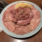 焼肉 静龍苑 - タン塩2人前＋塩ハラミ2人前