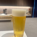 焼鳥 燃暖 - 注ぎが美しい生ビール