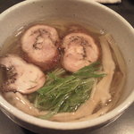 中華そば 慈庵 - ２０１０年始めの鶏そば（黒胡椒入り）