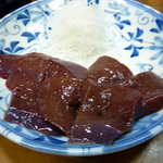 角一 - レバ刺し