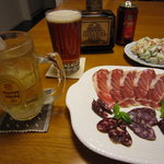 シュタットシンケン - サントリーロイヤルのハイボールと琥珀エビスを呑みながら♪