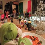 bistro D - お店の前で写真を撮り忘れたので
      いきなり店内の写真からスタートだよ
      アベテンバル10軒目にやってきたのはおなじみ『ビストロD』さん。
      今回のバルではこちらのお店が満席でなかなか入れなかったんだ～