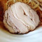 月ヶ瀬 - ラーメン半チャーハンセット　塩ラーメン大盛　餃子　2014年8月