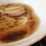 ラーメン半チャーハンセット　塩ラーメン大盛　餃子　2014年8月