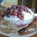 すだち - 氷ぜんざい。